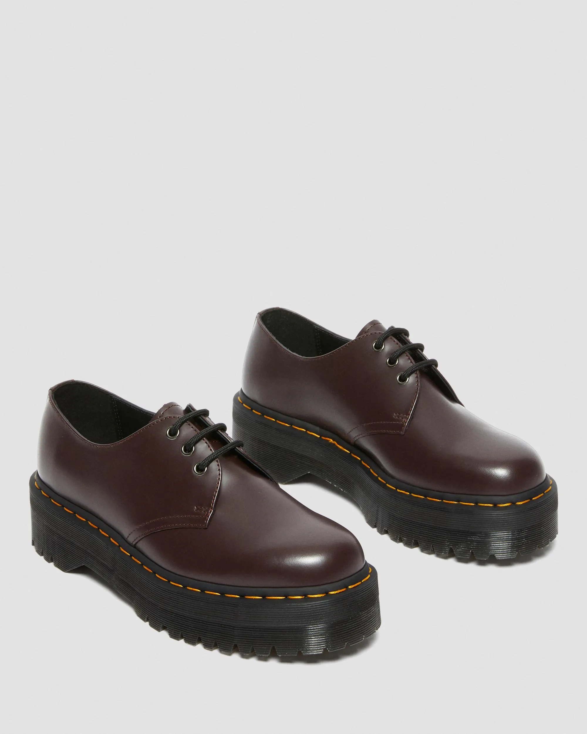 1461 Smooth Leather Platform Shoes