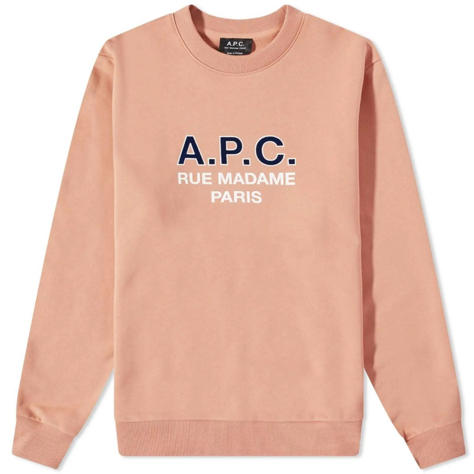 A.P.C.  |Crew Neck Unisex Street Style Long Sleeves Cotton Oversized