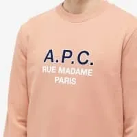 A.P.C.  |Crew Neck Unisex Street Style Long Sleeves Cotton Oversized