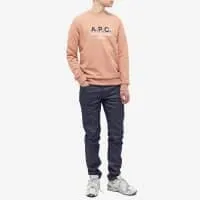 A.P.C.  |Crew Neck Unisex Street Style Long Sleeves Cotton Oversized