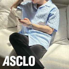 ASCLO  |Casual Style Unisex Street Style Short Sleeves Oversized