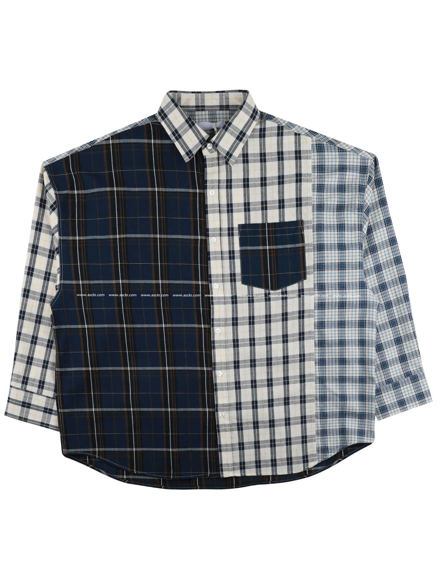 ASCLO  |Gingham Other Plaid Patterns Unisex Street Style