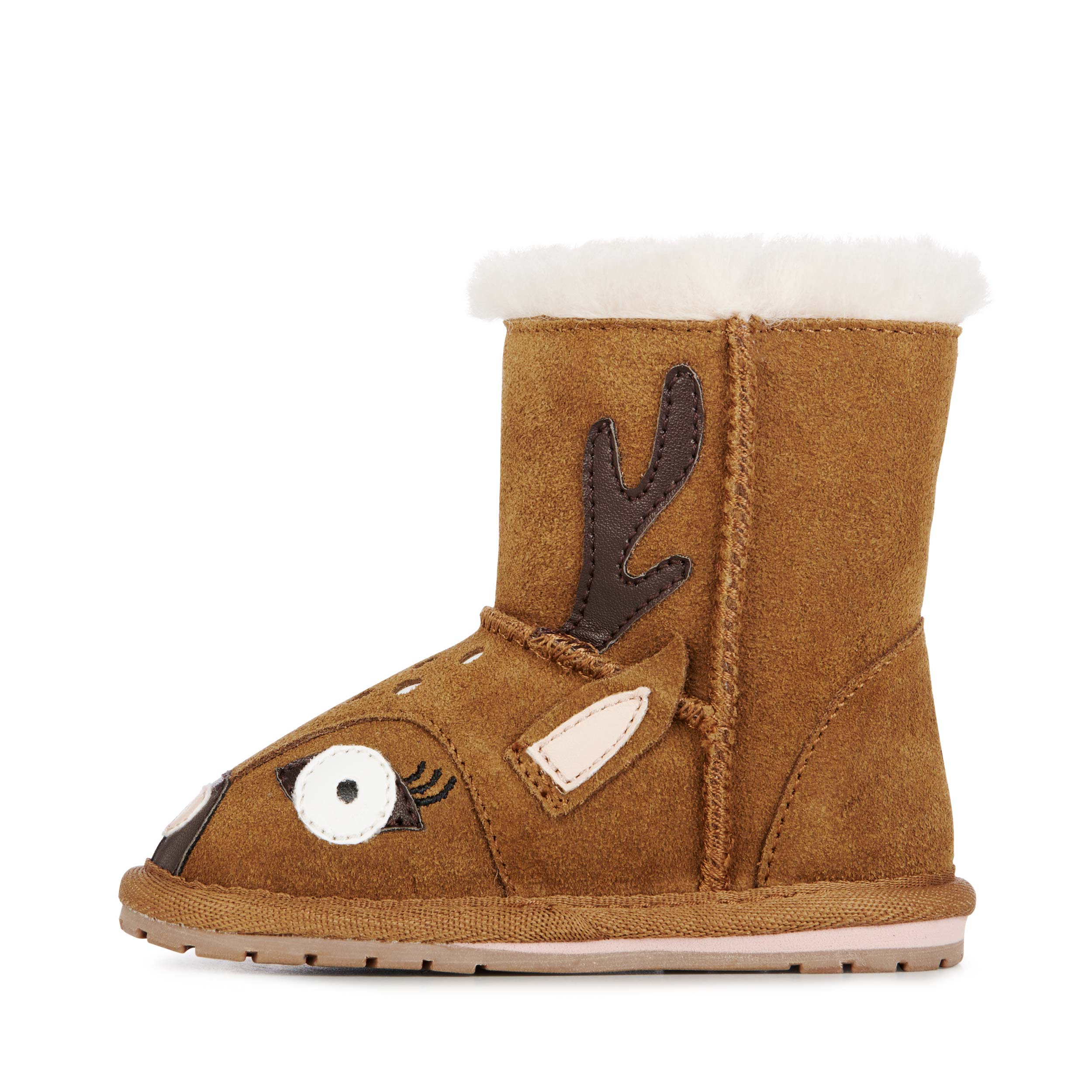 Babies Deer Walker Boots - Chestnut