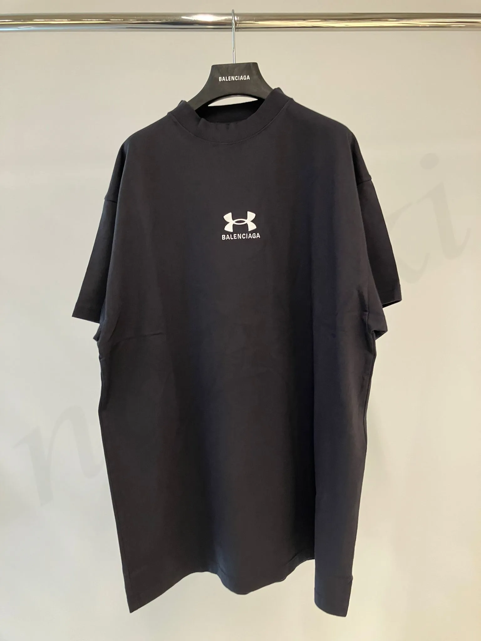 BALENCIAGA  |Crew Neck Unisex Collaboration Cotton Short Sleeves