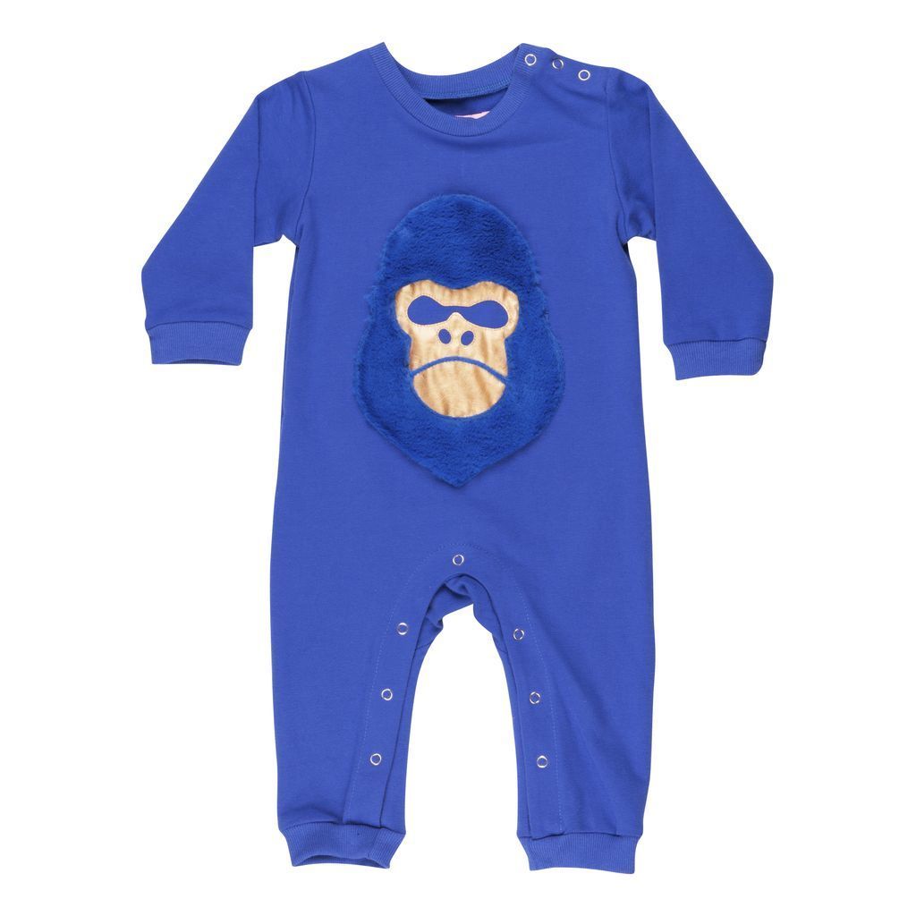 BangBang Copenhagen Gorilla Baby Blue Romper