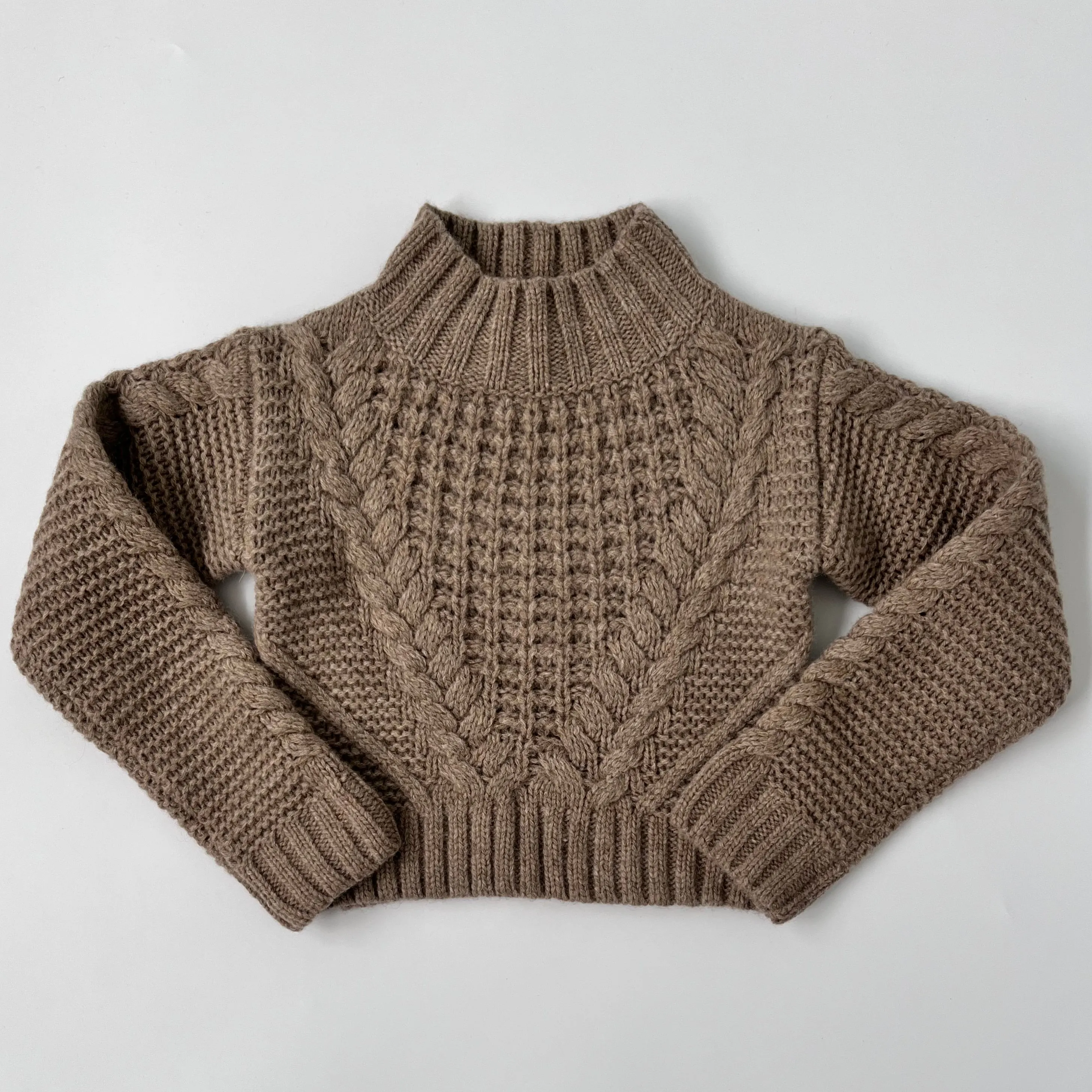 Belle Enfant Hazelnut Wool Jumper: 18-24 Months