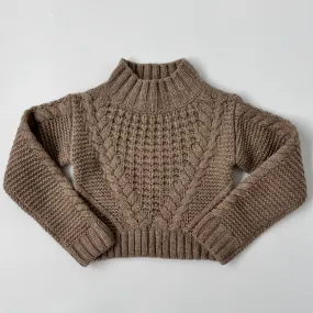 Belle Enfant Hazelnut Wool Jumper: 18-24 Months