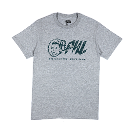 BILLIONAIRE BOYS CLUB x CREME PHL TEE - HEATHER GREY