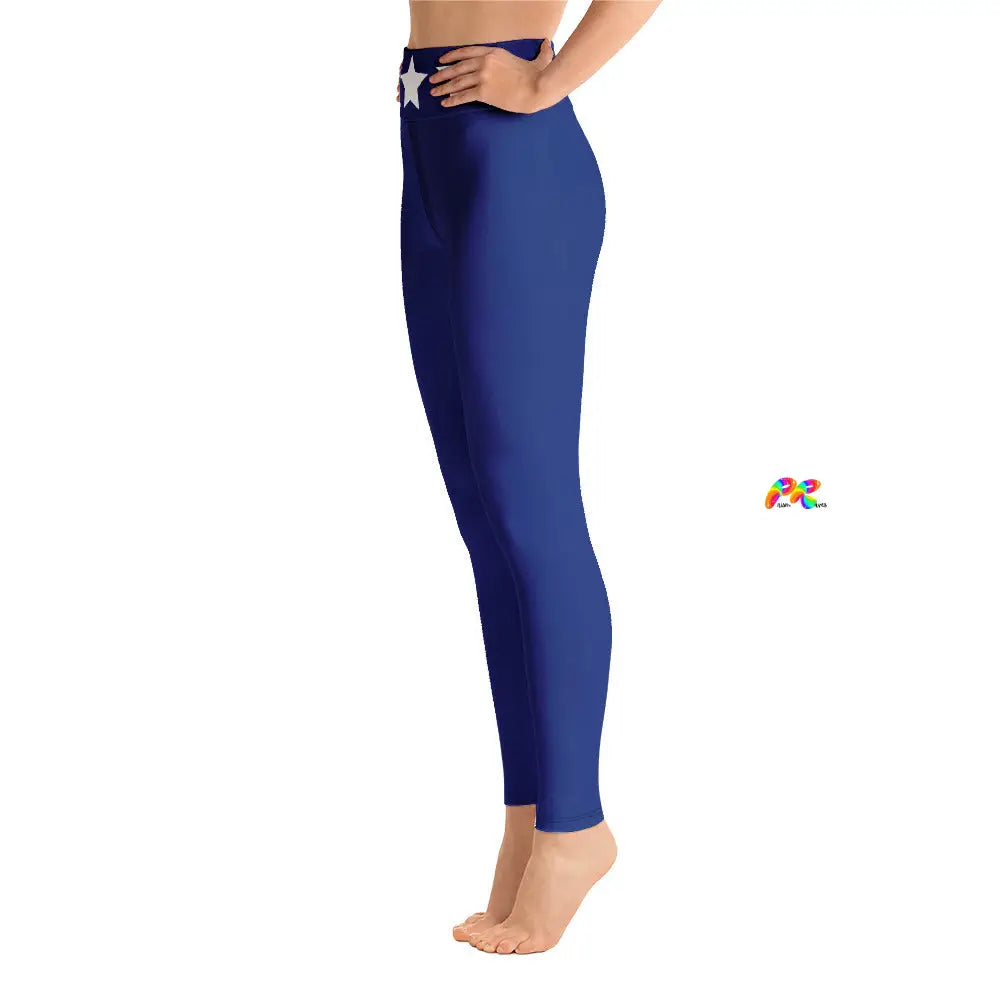 Blue Star Gym Leggings