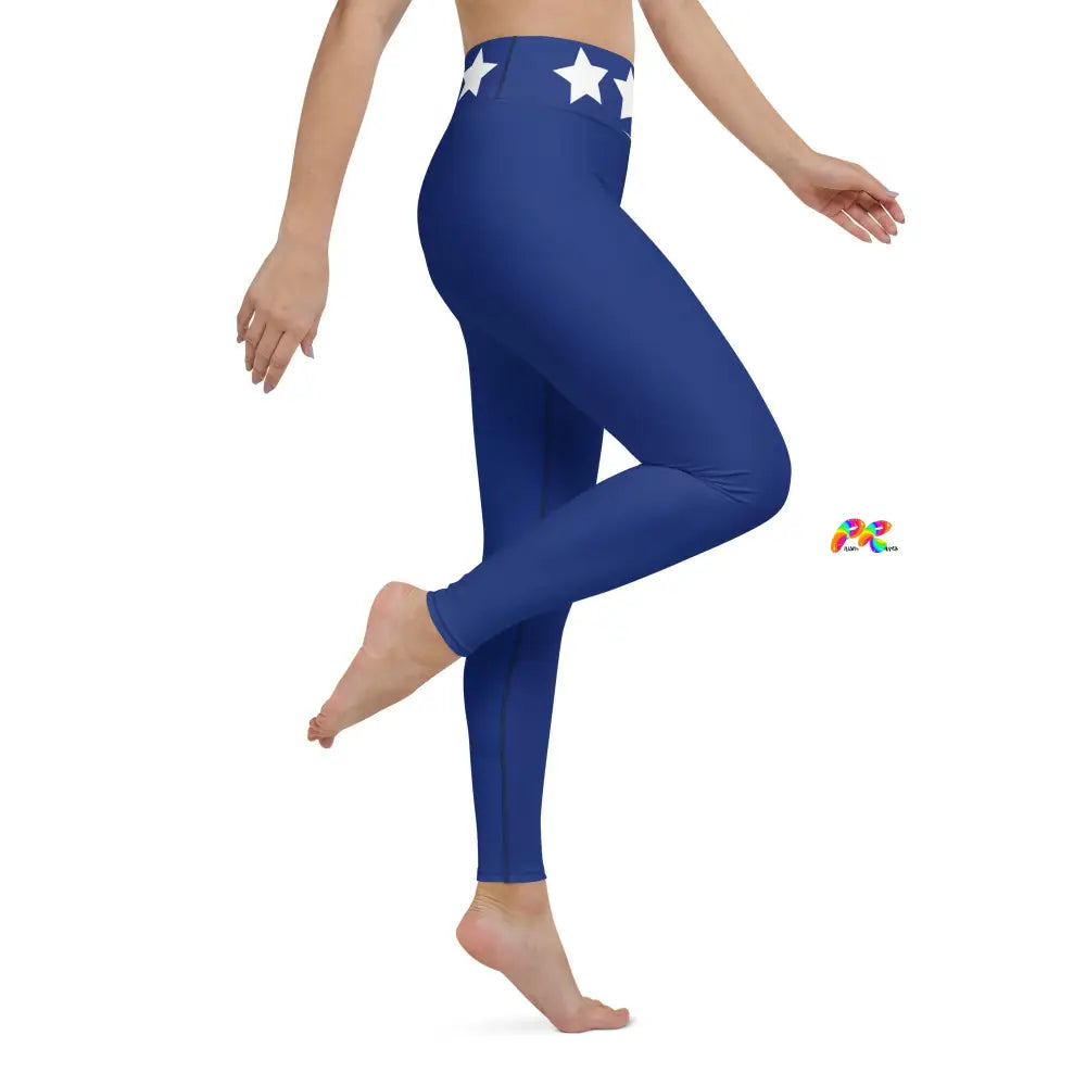 Blue Star Gym Leggings