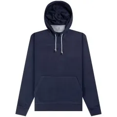 BRUNELLO CUCINELLI 'Popover' Hooded Sweatshirt Navy