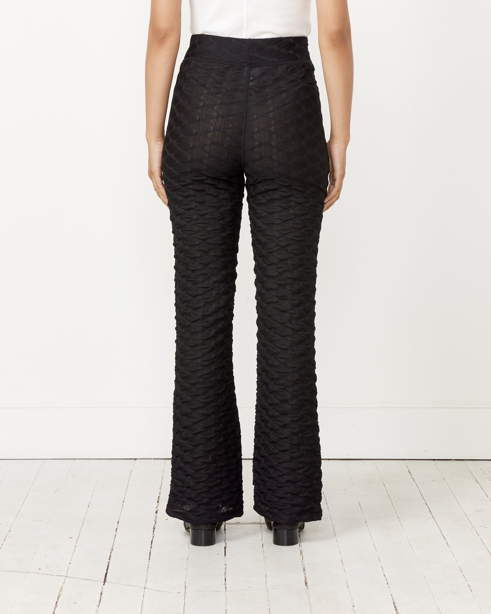 Bubble Wrap Pant in Black