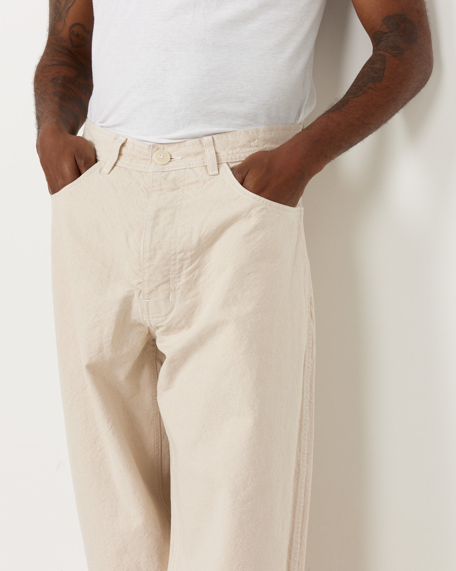 California Wide Pant in Natural