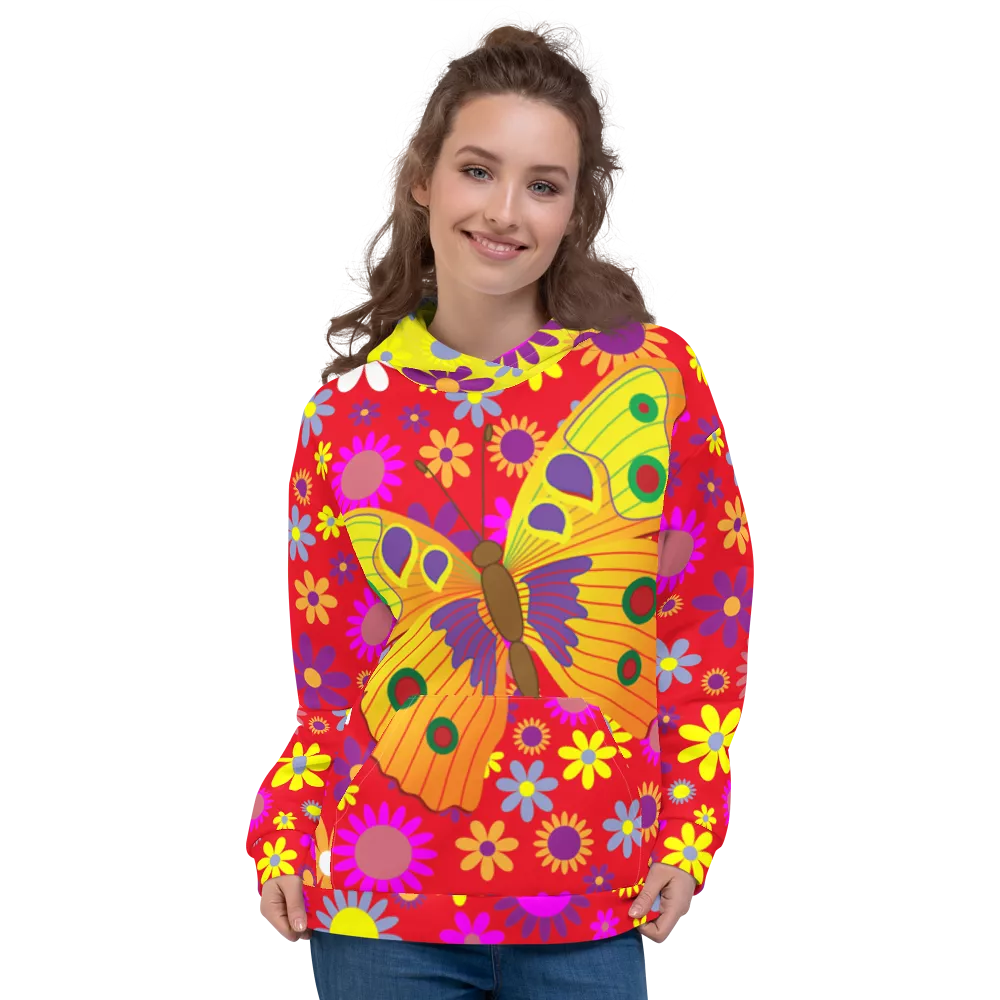 Cheery-o Butterfly SYLKKE Hoody