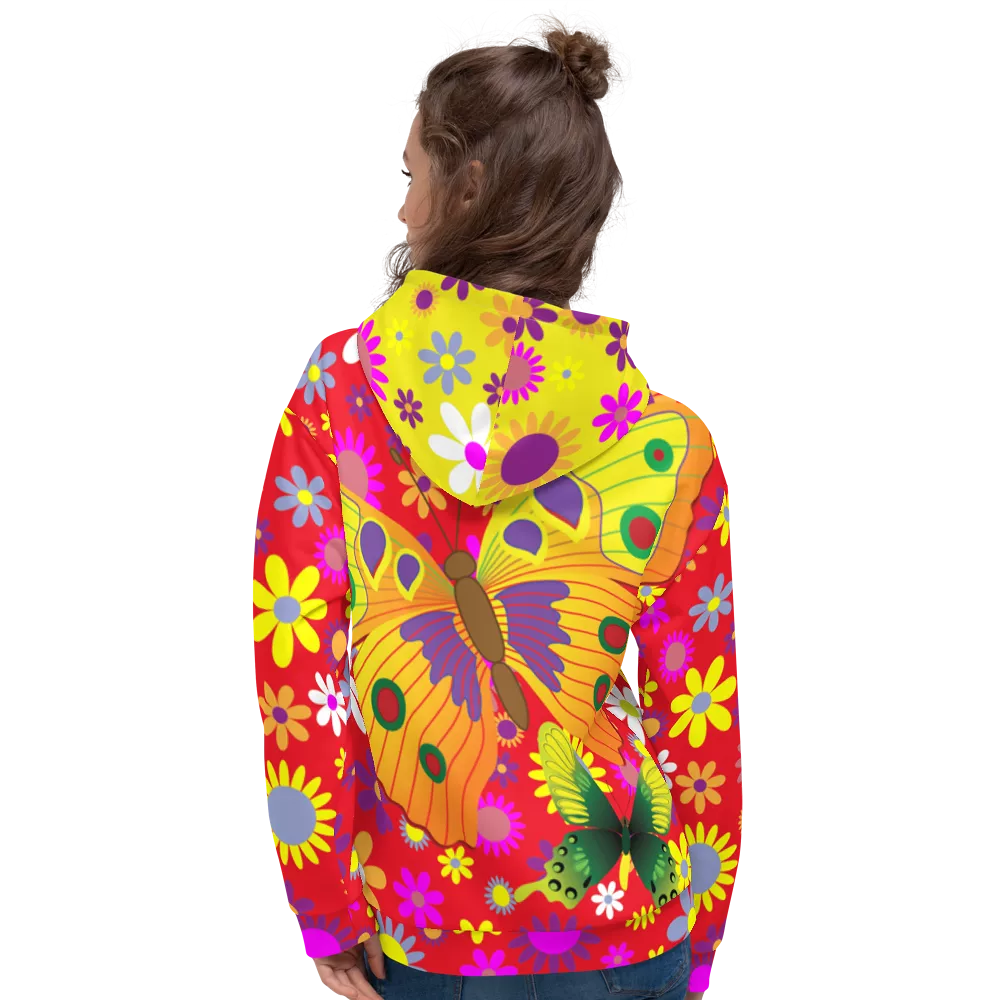 Cheery-o Butterfly SYLKKE Hoody