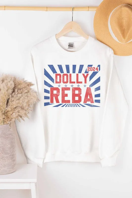 DOLLY REBA 2024 GRAPHIC SWEATSHIRT