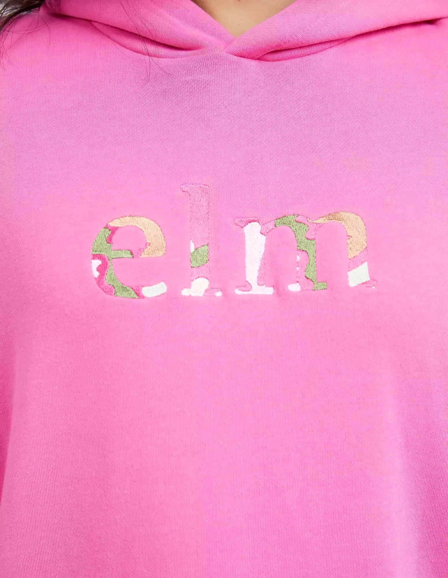 Elm Staple Hoody - Shocking Pink