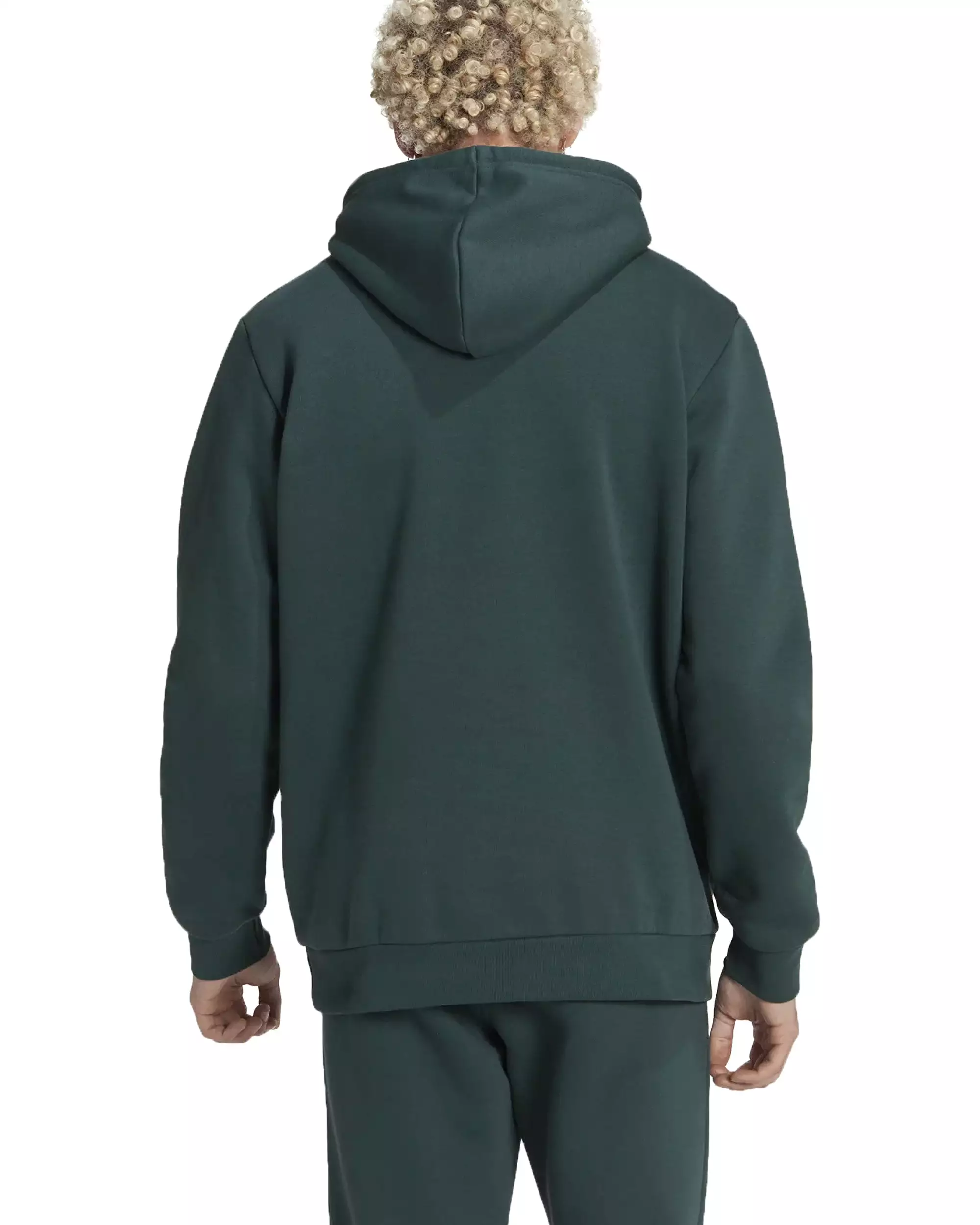 Felpa Uomo Adidas Essential Hoody Mingree Verde