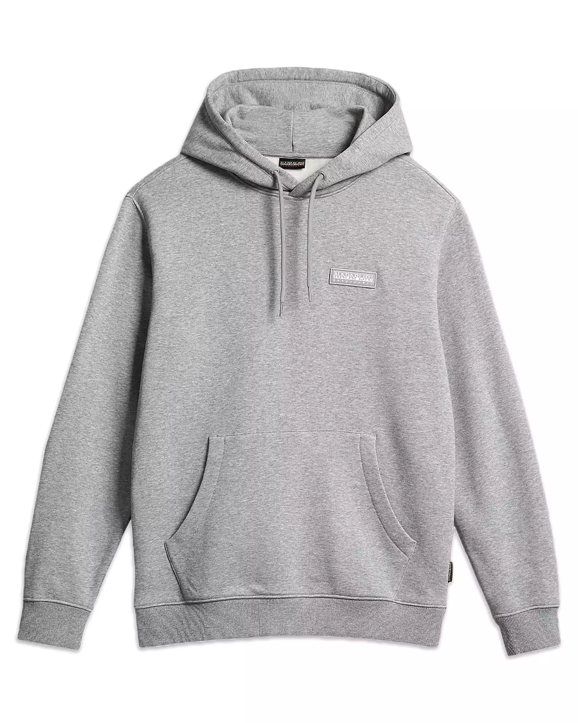 Felpa Uomo Napapijri B-Morgex Hoody Grey Melange