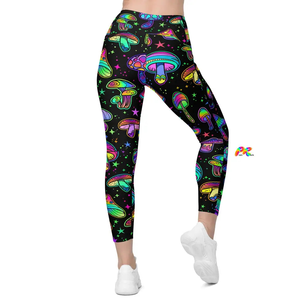 Fungi Dreamscape Rave Leggings