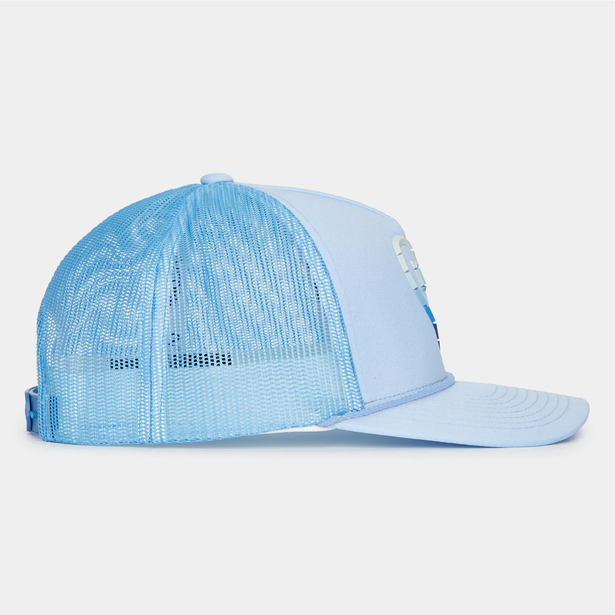 G/FORE Striped Heart G'S Stretch Knit Ladies Snapback Sky