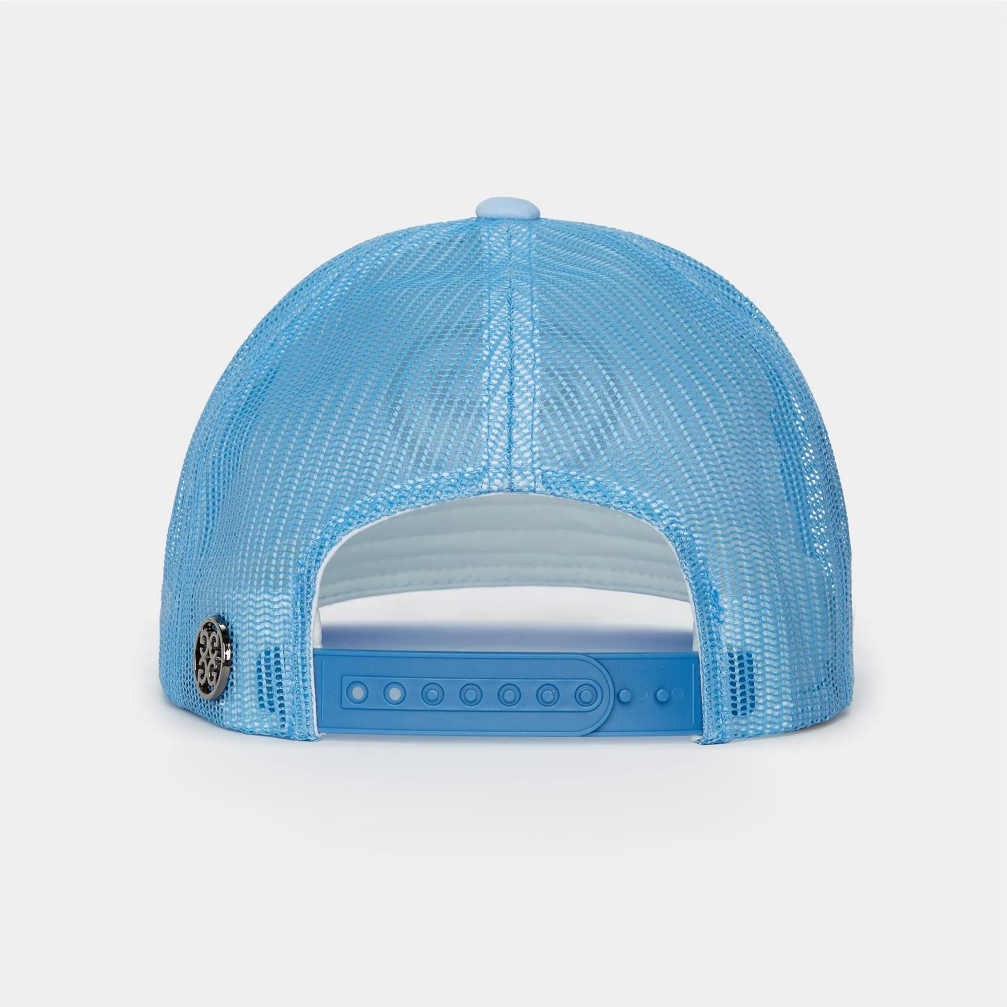 G/FORE Striped Heart G'S Stretch Knit Ladies Snapback Sky