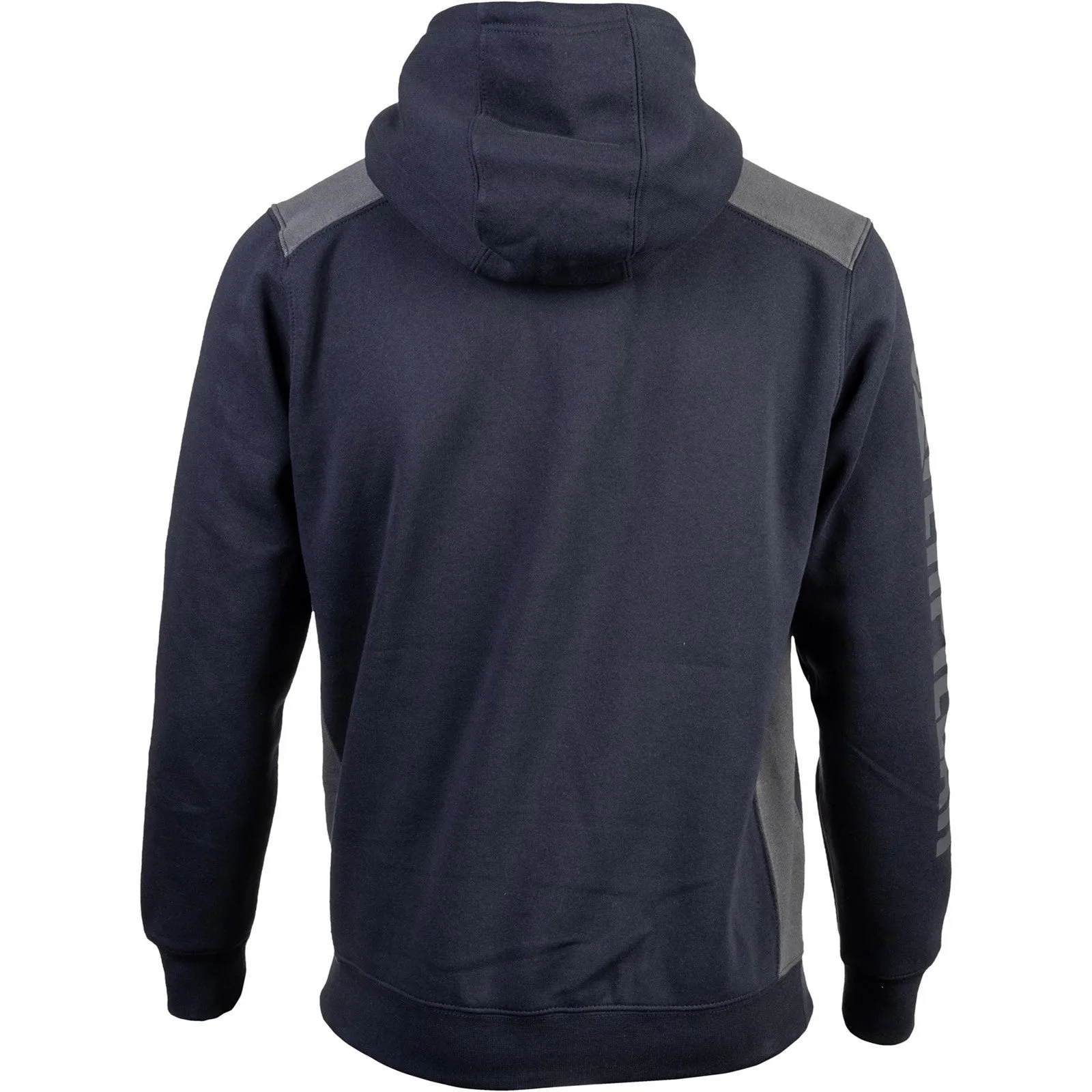 Logo Panel Hooded Sweatshirt  Navy