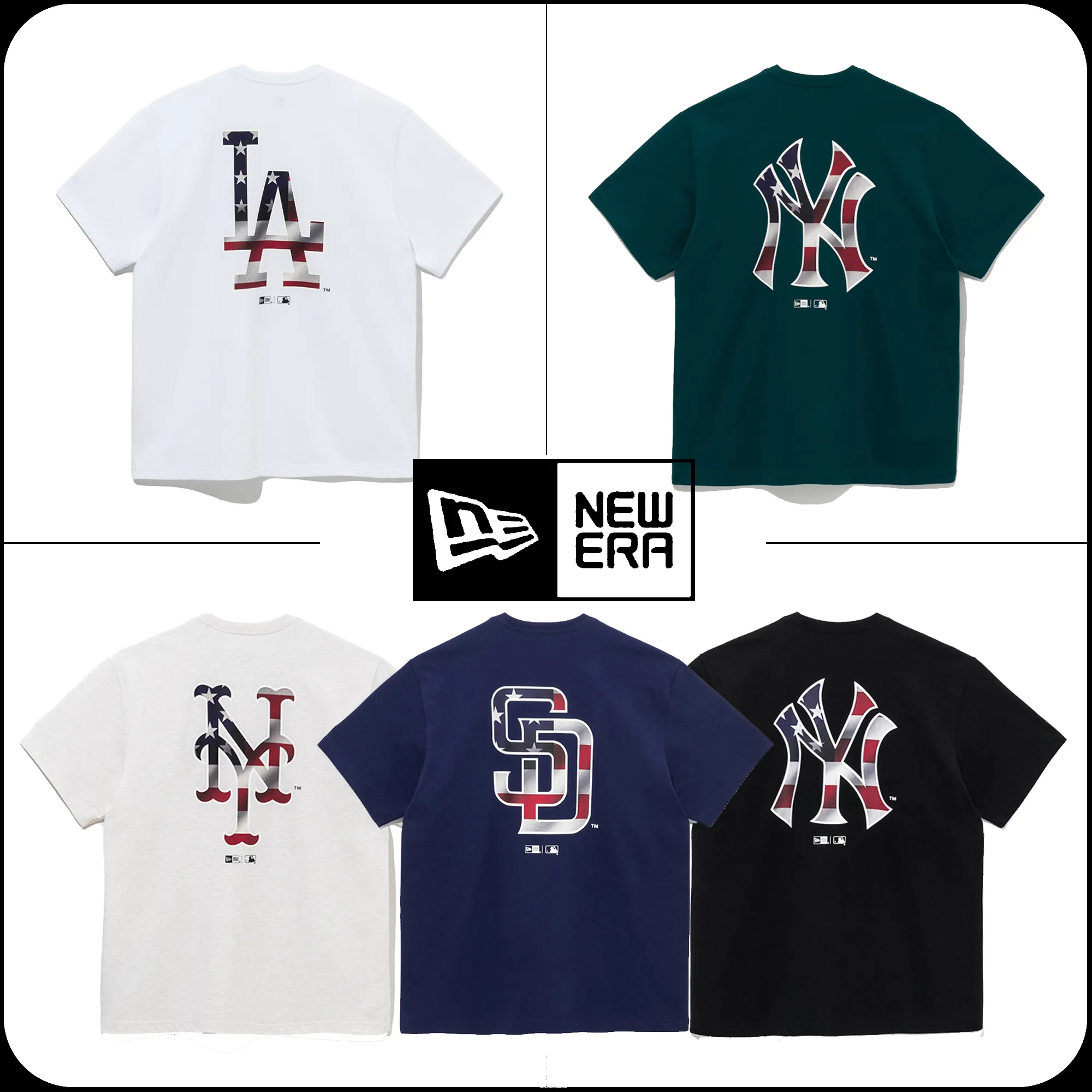 New Era  |[New Era]★MLB INDEPENDENCE DAY T-SHIRTS