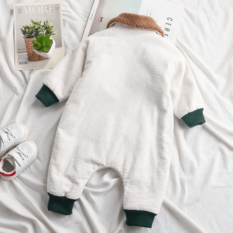 Newborn Corduroy Romper