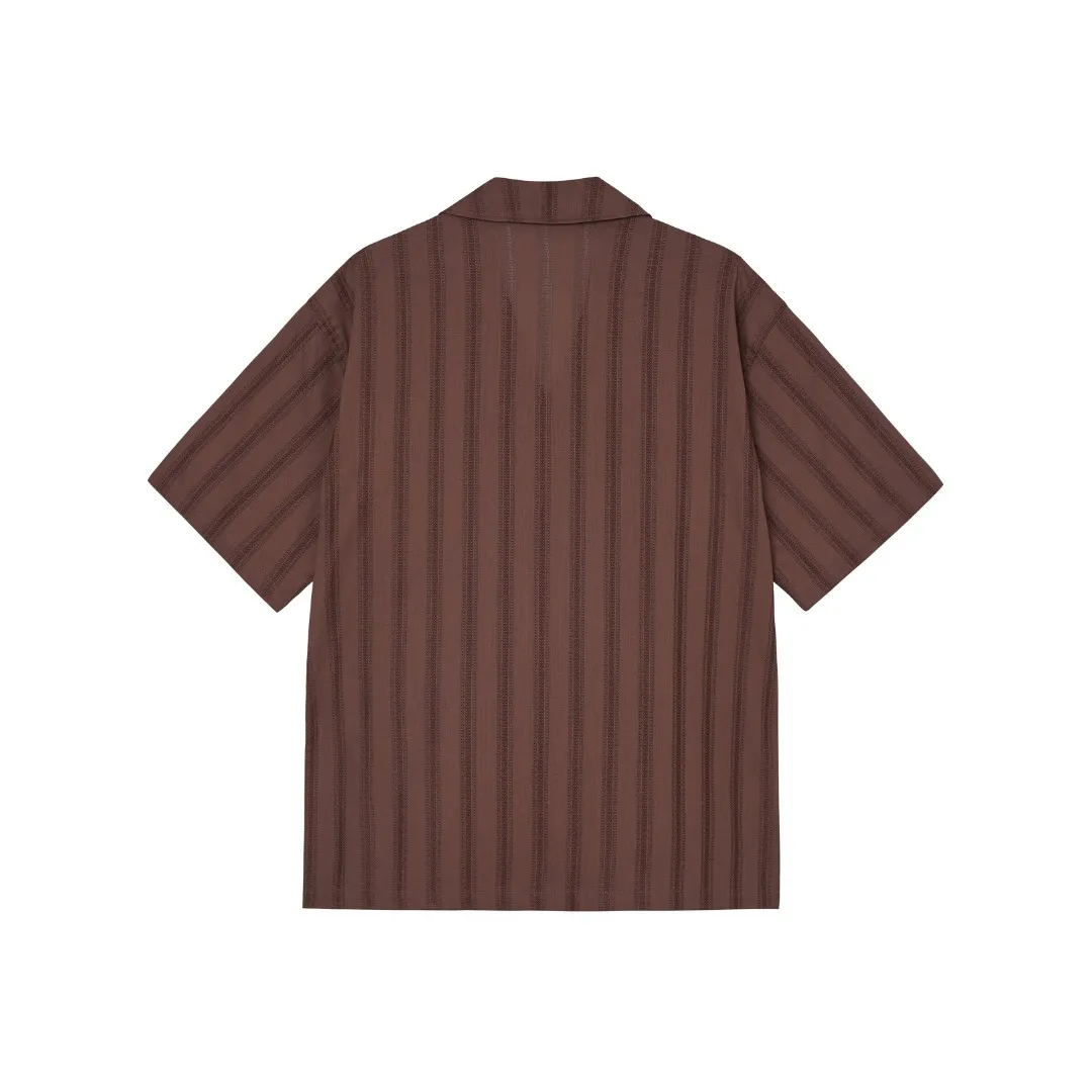 NOICE  |Stripes Unisex Street Style Cotton Short Sleeves Oversized