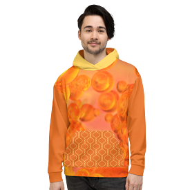 Orange Plasma Hoody