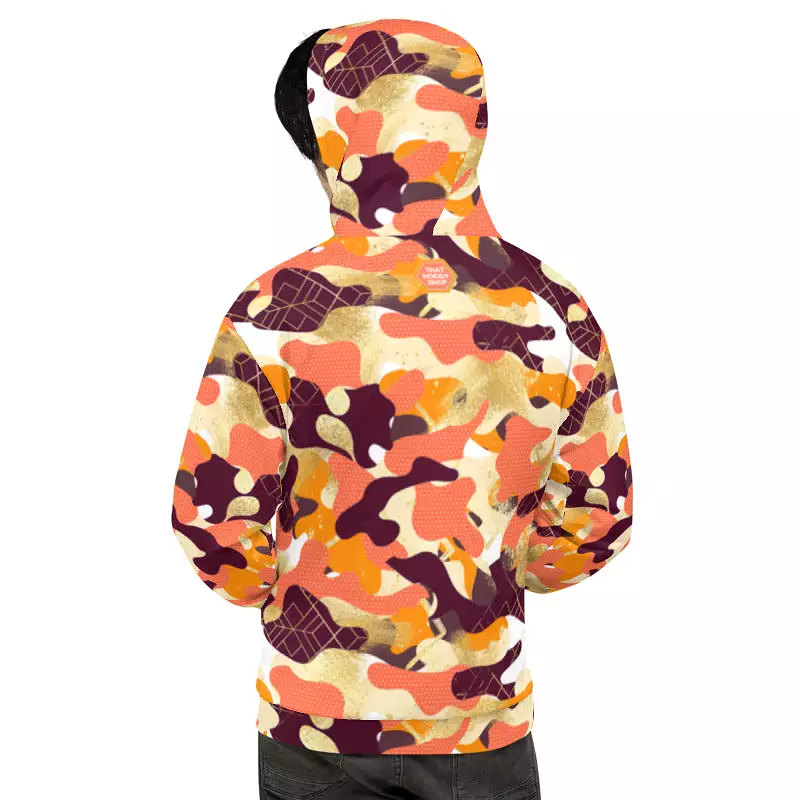 Orangesicle Camo SYLKKE Hoody