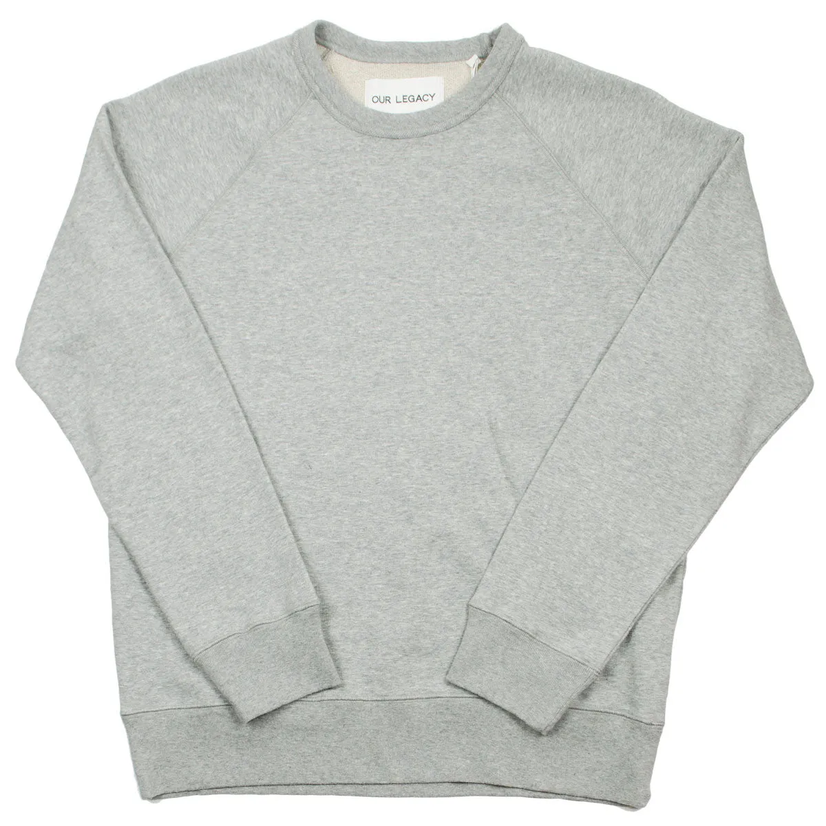 Our Legacy - 50's Great Sweat - Grey Melange Sweat