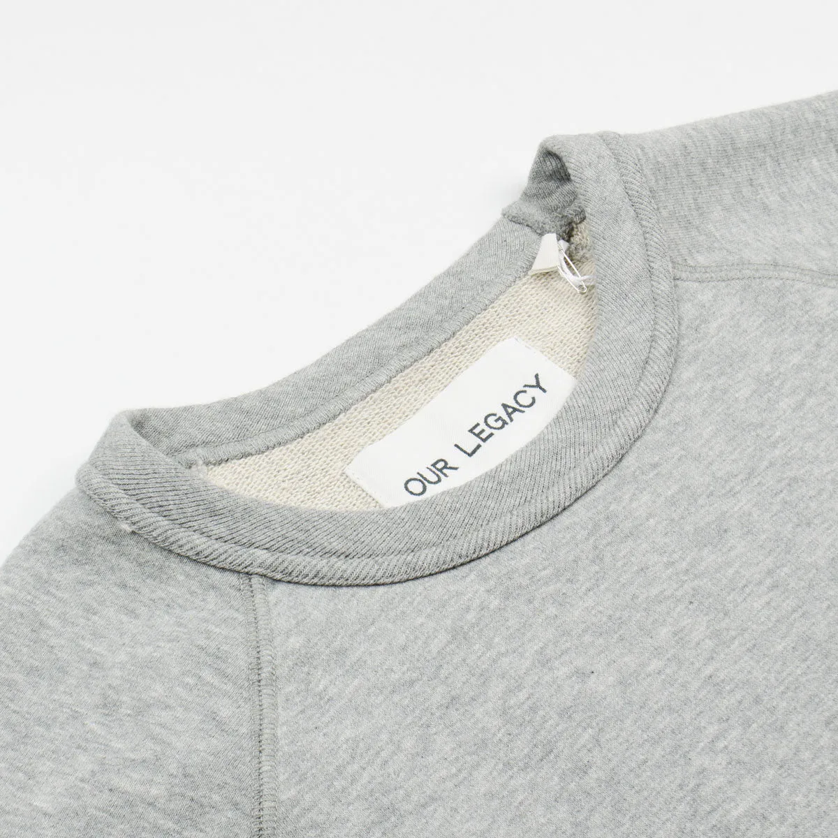 Our Legacy - 50's Great Sweat - Grey Melange Sweat