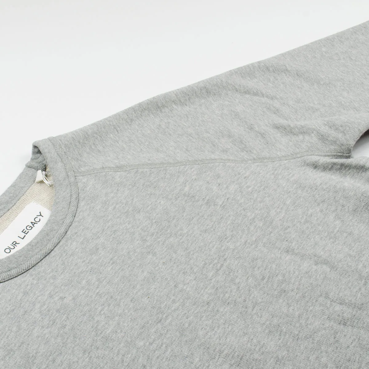 Our Legacy - 50's Great Sweat - Grey Melange Sweat