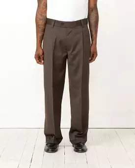 Patch Trouser in Vintage Pinstripe