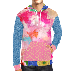 Pink Mirage Unisex Pullover Hoody