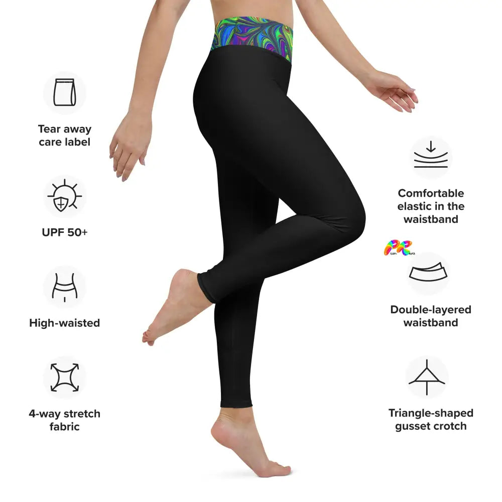 Pride Paint Yoga Leggings