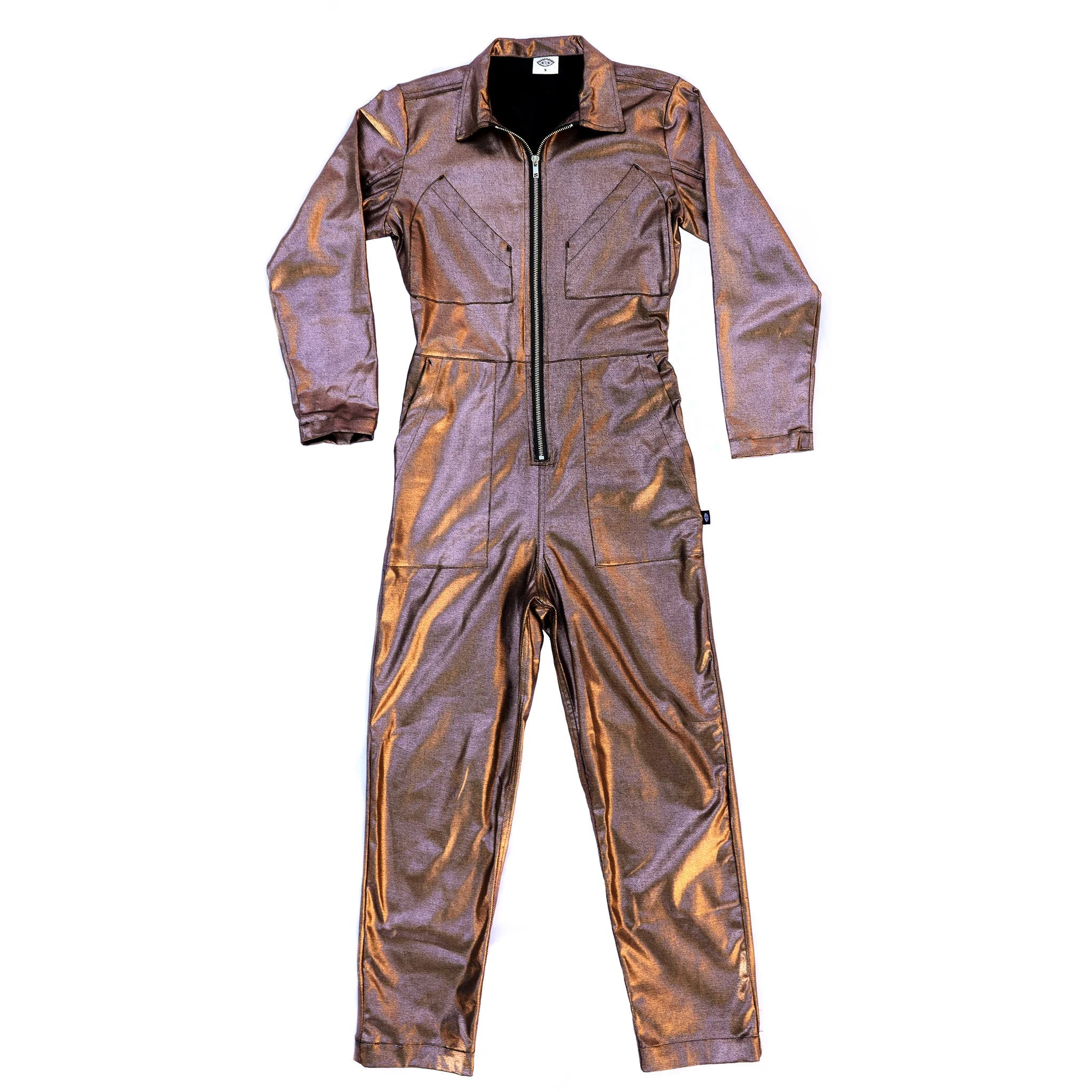 Punkwasp Utility Jumpsuit - Metallic