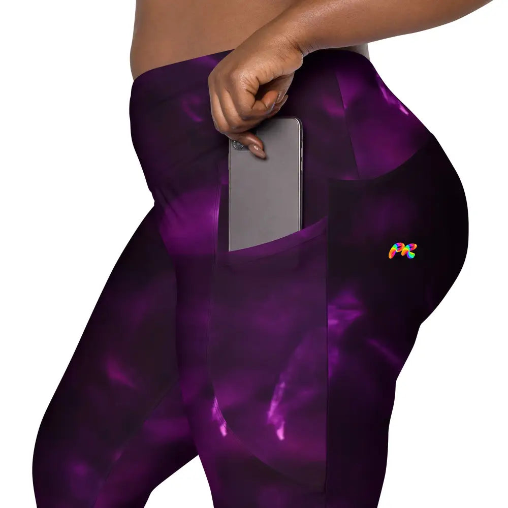 Purple Haze Festival Leggings