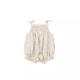 Quincy Mae Betty Romper - Sweet Pea