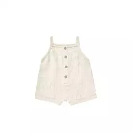 Quincy Mae Oakley Romper - Natural