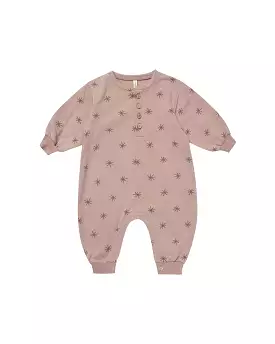 Quincy Mae - Snow Star Fleece Jumpsuit