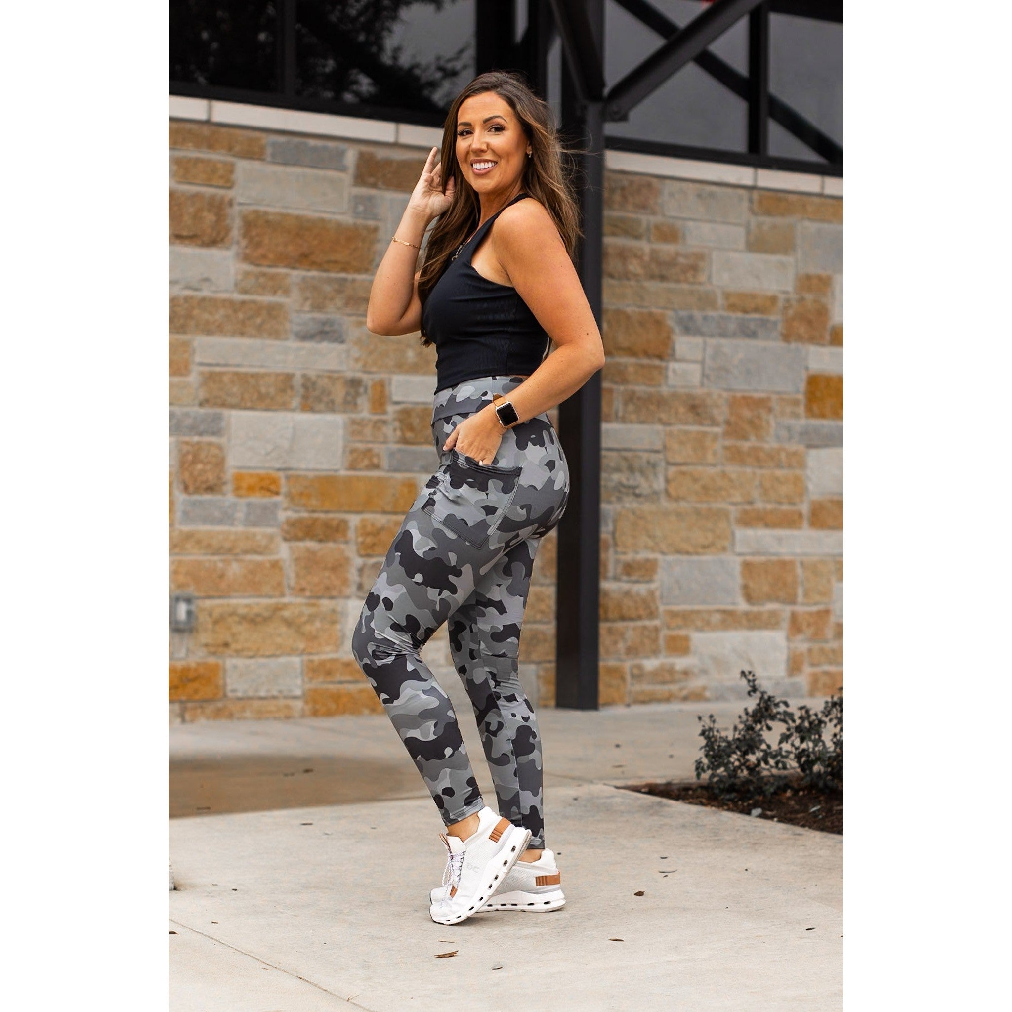 Ready to Ship | Ace Camo FULL Length Leggings -  - Luxe Leggings by Julia Rose