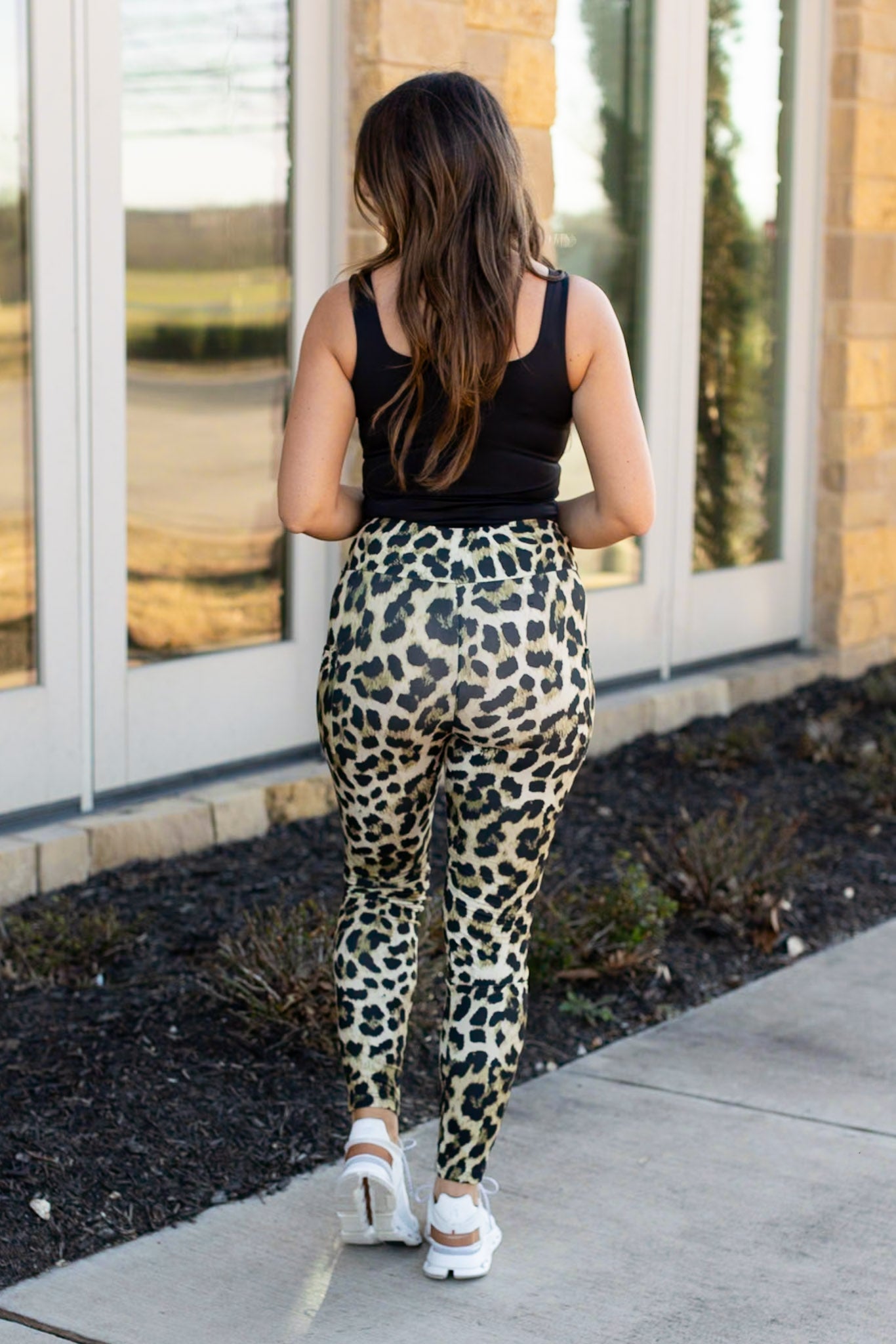 Ready to Ship | Brown Leopard Leggings  - Luxe Leggings by Julia Rose