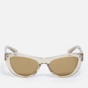 Saint Laurent Script Acetate Cat-Eye Sunglasses | Coggles