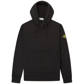 Stone Island Garment Dyed Hooded Sweatshirt Navy