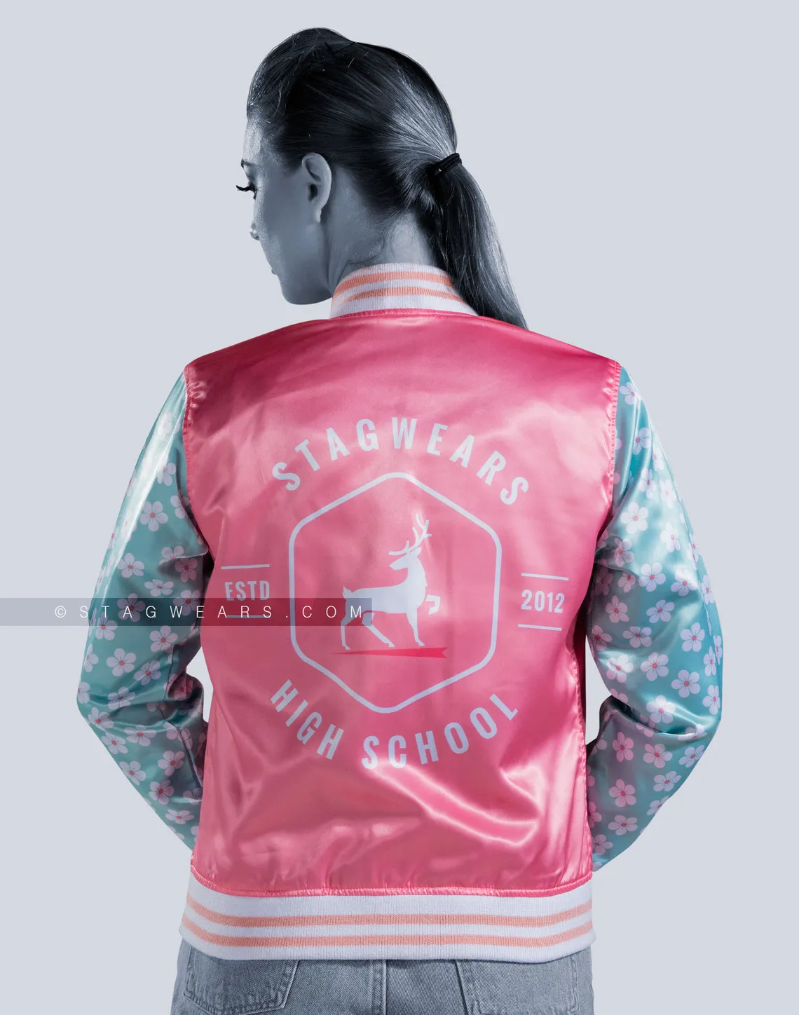 Sublimation Custom Satin Jackets | Printed Satin Jackets Wholesale