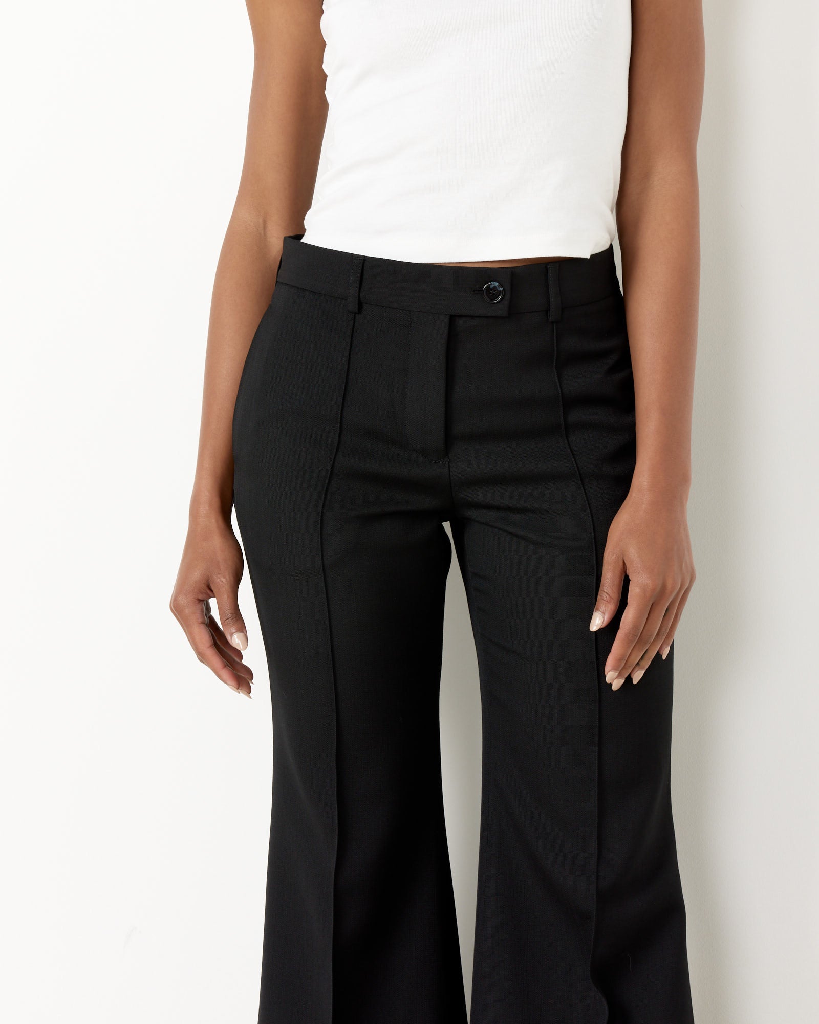 Tailored Trouser in Black