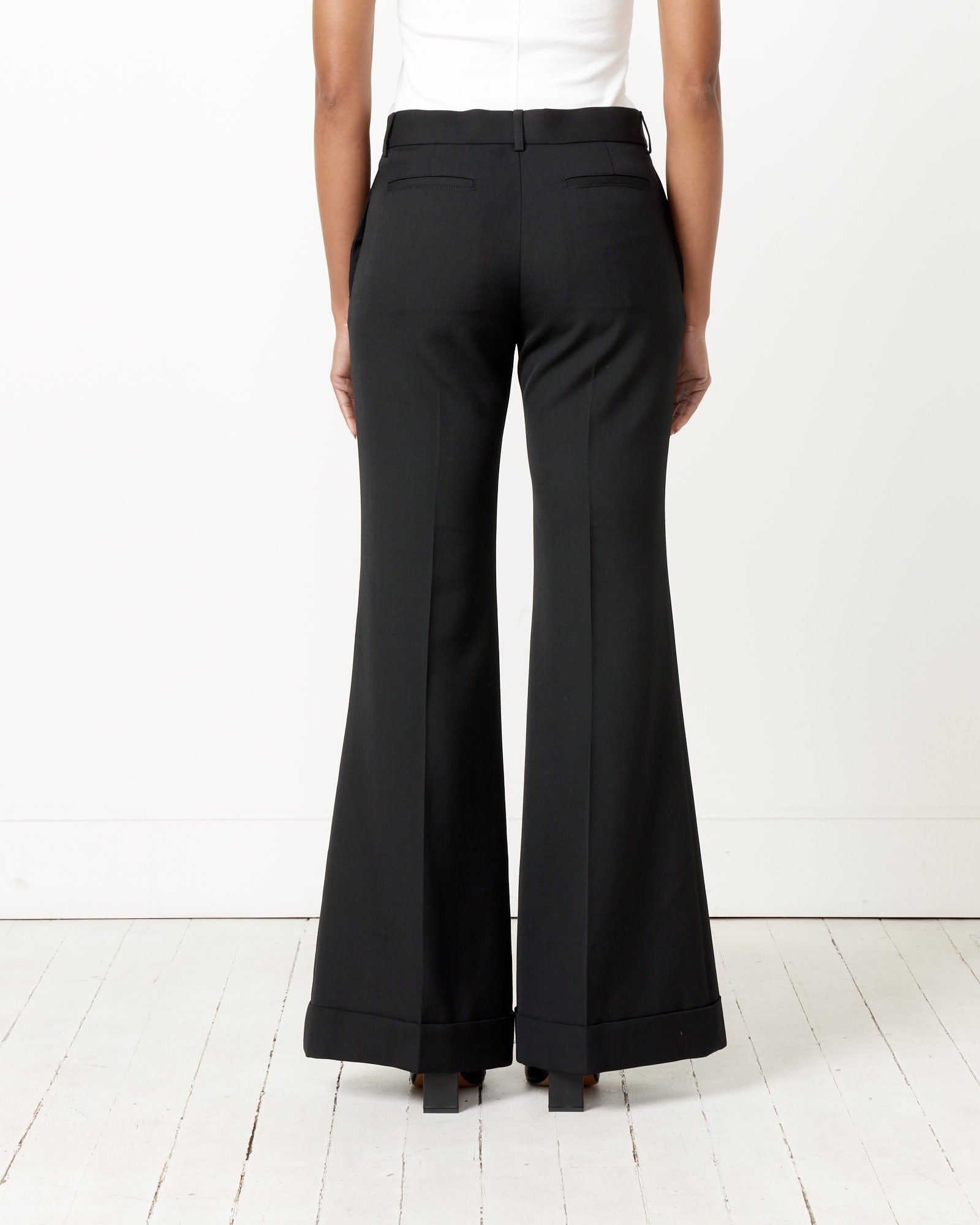 Tailored Trouser in Black